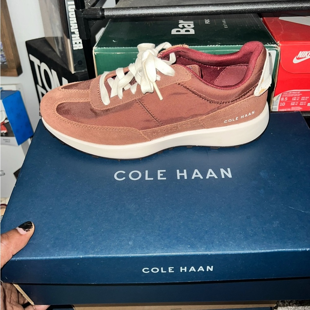Cole Haan Brown and White Sneakers Casual Comfort